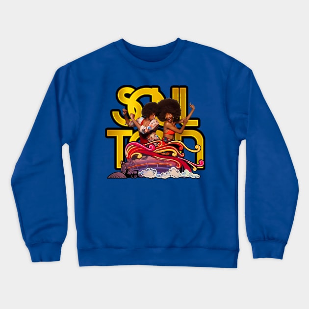 90s Soul Train Classic Crewneck Sweatshirt by Liar Manifesto